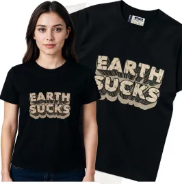 koszulka-damska-czarny-bawelna-t-shirt-m-nadruk