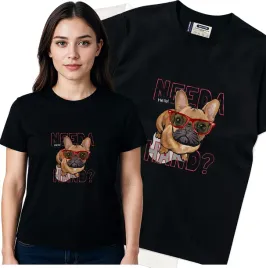 koszulka-damska-czarny-bawelna-t-shirt-s-nadruk