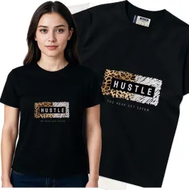 koszulka-damska-czarny-bawelna-t-shirt-s-nadruk