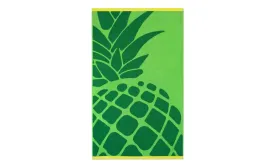 recznik-plazowy-100x160-ananas-zielony-zwoltex