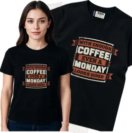 koszulka-damska-czarny-bawelna-t-shirt-m-nadruk