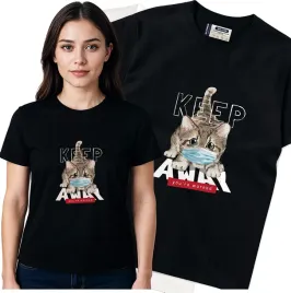 koszulka-damska-czarny-bawelna-t-shirt-s-nadruk