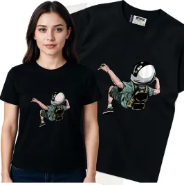koszulka-damska-czarny-bawelna-t-shirt-l-nadruk