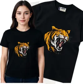 koszulka-damska-czarny-bawelna-t-shirt-l-nadruk