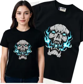 koszulka-damska-czarny-bawelna-t-shirt-l-nadruk