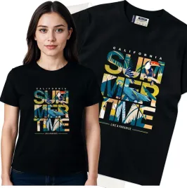 koszulka-damska-czarny-bawelna-t-shirt-l-nadruk