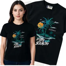 koszulka-damska-czarny-bawelna-t-shirt-l-nadruk