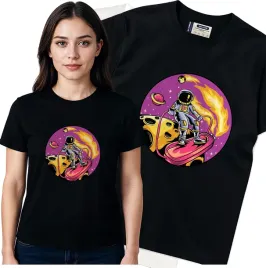 koszulka-damska-czarny-bawelna-t-shirt-m-nadruk
