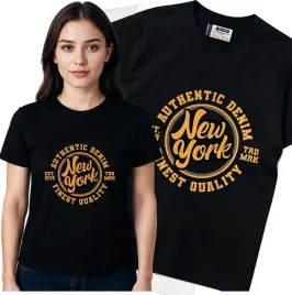 koszulka-damska-czarny-bawelna-t-shirt-l-nadruk