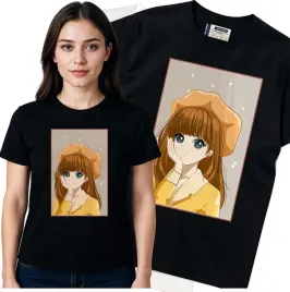 koszulka-damska-czarny-bawelna-t-shirt-l-nadruk