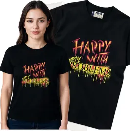 koszulka-damska-czarny-bawelna-t-shirt-m-nadruk