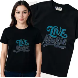 koszulka-damska-czarny-bawelna-t-shirt-l-nadruk