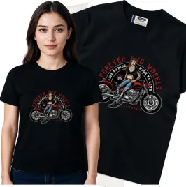 koszulka-damska-czarny-bawelna-t-shirt-m-nadruk