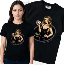 koszulka-damska-czarny-bawelna-t-shirt-m-nadruk