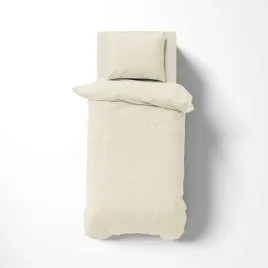 posciel-adamaszkowa-140x200-ekri-jednobarwna-paski-1-cm-pure