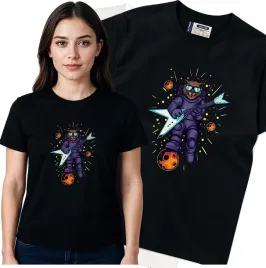 koszulka-damska-czarny-bawelna-t-shirt-m-nadruk