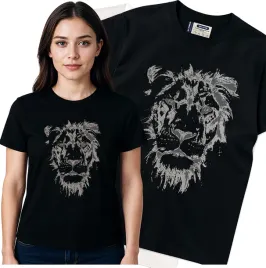 koszulka-damska-czarny-bawelna-t-shirt-xl-nadruk