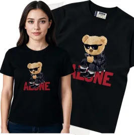 koszulka-damska-czarny-bawelna-t-shirt-m-nadruk
