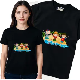 koszulka-damska-czarny-bawelna-t-shirt-xl-nadruk