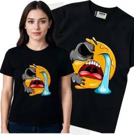 koszulka-damska-czarny-bawelna-t-shirt-l-nadruk