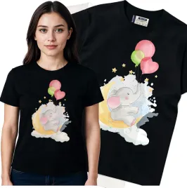 koszulka-damska-czarny-bawelna-t-shirt-xl-nadruk
