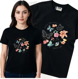 koszulka-damska-czarny-bawelna-t-shirt-m-nadruk