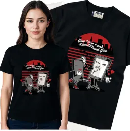 koszulka-damska-czarny-bawelna-t-shirt-l-nadruk