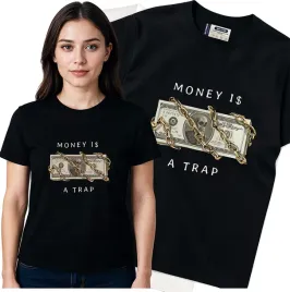 koszulka-damska-czarny-bawelna-t-shirt-m-nadruk