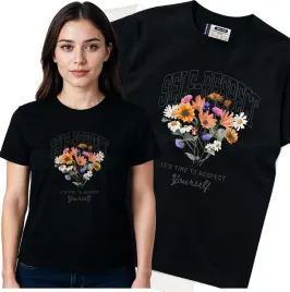 koszulka-damska-czarny-bawelna-t-shirt-m-nadruk
