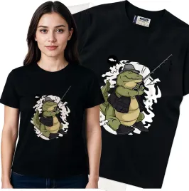 koszulka-damska-czarny-bawelna-t-shirt-l-nadruk