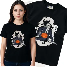 koszulka-damska-czarny-bawelna-t-shirt-l-nadruk