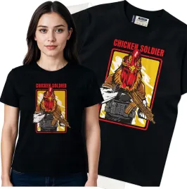 koszulka-damska-czarny-bawelna-t-shirt-s-nadruk