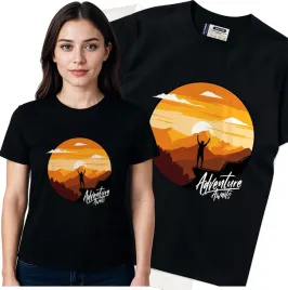 koszulka-damska-czarny-bawelna-t-shirt-l-nadruk