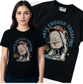 koszulka-damska-czarny-bawelna-t-shirt-l-nadruk
