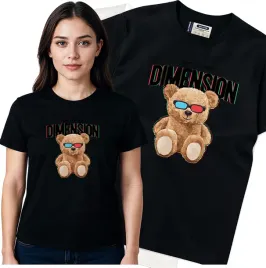 koszulka-damska-czarny-bawelna-t-shirt-m-nadruk