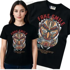 koszulka-damska-czarny-bawelna-t-shirt-l-nadruk