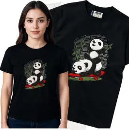 koszulka-damska-czarny-bawelna-t-shirt-s-nadruk