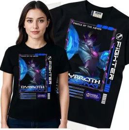 koszulka-damska-czarny-bawelna-t-shirt-l-nadruk