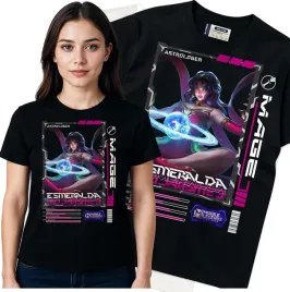 koszulka-damska-czarny-bawelna-t-shirt-l-nadruk