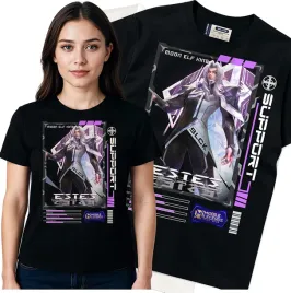koszulka-damska-czarny-bawelna-t-shirt-l-nadruk