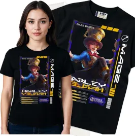 koszulka-damska-czarny-bawelna-t-shirt-l-nadruk