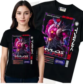 koszulka-damska-czarny-bawelna-t-shirt-l-nadruk