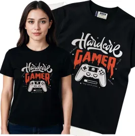 koszulka-damska-czarny-bawelna-t-shirt-m-nadruk