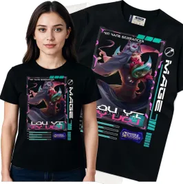 koszulka-damska-czarny-bawelna-t-shirt-l-nadruk
