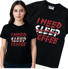 koszulka-damska-czarny-bawelna-t-shirt-s-nadruk