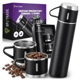 termos-z-filizankami-500ml-3-kubki-zestaw-prezent-czarny-stal-gorace-napoje