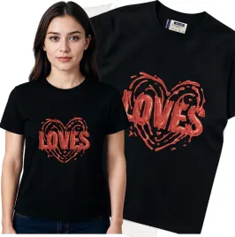 koszulka-damska-czarny-bawelna-t-shirt-l-nadruk