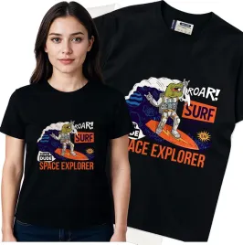 koszulka-damska-czarny-bawelna-t-shirt-m-nadruk