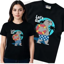 koszulka-damska-czarny-bawelna-t-shirt-m-nadruk