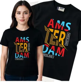 koszulka-damska-czarny-bawelna-t-shirt-m-nadruk